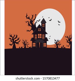 Mystic vector illustration, Graphic design for Halloween party.