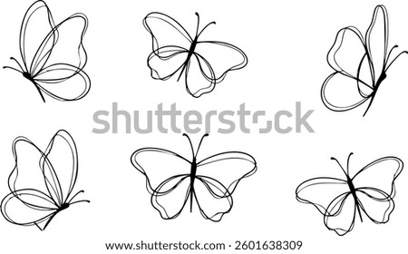 Mystical Butterfly Tattoo Design with Geometric and Celestial Elements
