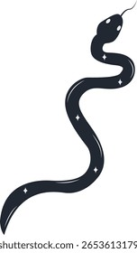 Místico Doodle Celestial. Isolado no fundo branco. Ilustração de vetor plano