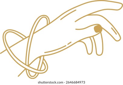 Ilustração celeste mística com padrão contínuo. Vetor isolado