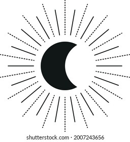 mystical element astrology moon phase tattoo