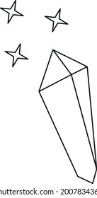 mystisches Element für esoterisches Design