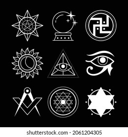 magisches Symbol-Symbol-Symbol