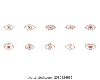 Mystical Eye Design Element Set