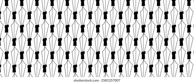 mystical line art pattern background design