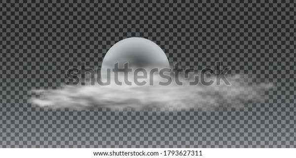 Mystical Night sky background with full moon,
clouds and stars. Moonlight
night