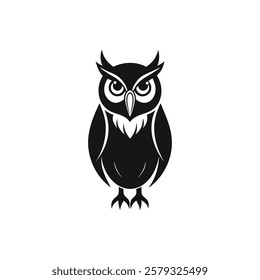 Mystical Owl with Intricate Feathers