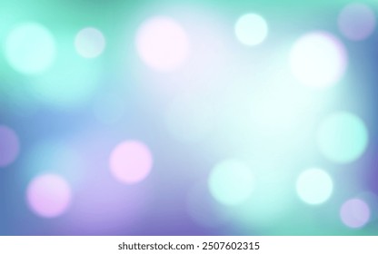 Mystical Pastel Bokeh. Ethereal Dreams in Soft Hues, Background decoration
