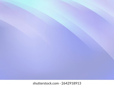 Ilustração de fundo vetorial abstrato de gradiente roxo e verde místico, como um arco-íris ou raios cósmicos.