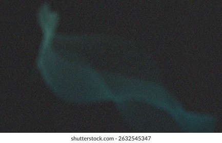 Mystical Underwater Fish Silhouette on Dark Background