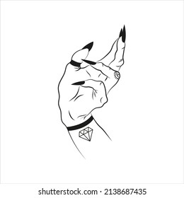 1,774 Drawing hands nails tattoo Images, Stock Photos & Vectors ...