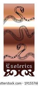 Mysticism, esotericism, tarot cards, prediction of the future. Banner, background, illustration. 