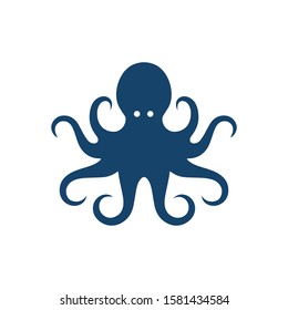 myth animal kraken octopus logo design vector illustrations