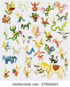 Mythical Creatures of Thailand