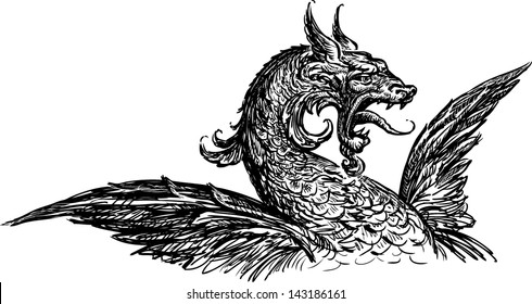 mythical dragon