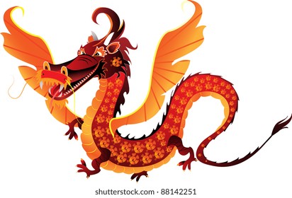 The mythical dragon symbol 2012