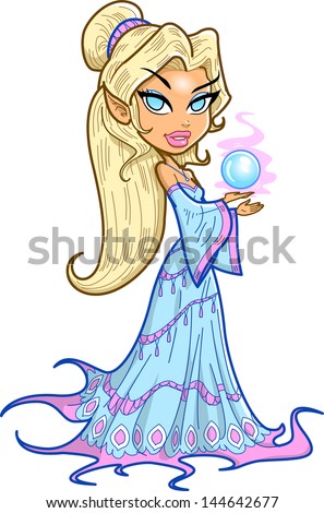 Mythical Elf Queen Sorceress