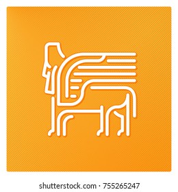 mythological creature logotype