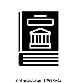 mythology genre glyph icon vector. mythology genre sign. isolated contour symbol black illustration
