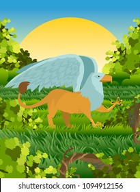 mythology griffin creature