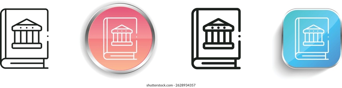 mythology icon. Thin Linear, Regular and Button Style Design Isolated On White Background