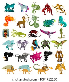 mythology monsters creatures collection