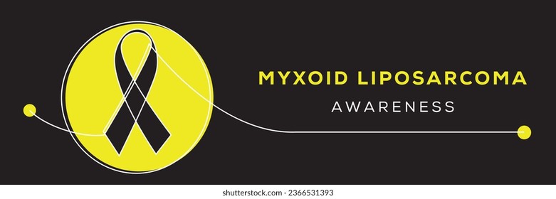 Myxoid Liposarcoma awareness, banner design. svg