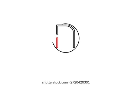 N LETRA ABSTRATA LOGOTIPO MONOGRAMA