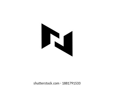 N Alphabet Logo Vector Design Stock Vector (Royalty Free) 1881791533 ...