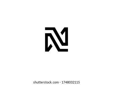 N alphabet logo vector icon