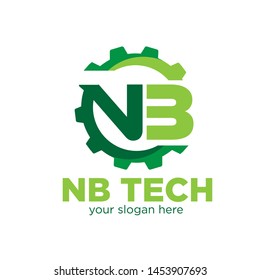 n b business logo designs