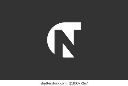 Resumen del logotipo CN para la empresa de marca. ilustración vectorial de plantilla de letra para su marca.