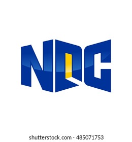 N D C Letter, Gate Building Logo Design