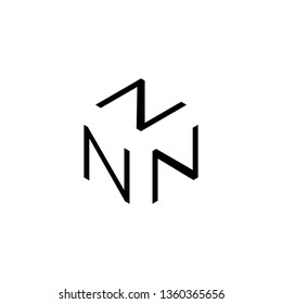 N Font logo. Modern design vector font for title, header, lettering. Corporate Vector abc technology typeface. 