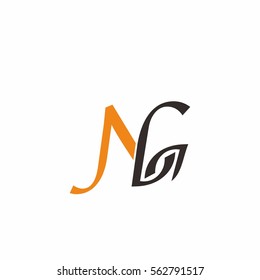 N G LETTER LOGO VECTOR