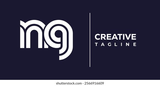 N and G logo design. NG abstract Letters Logo Monogram. This logo design is the process of creating a visual symbol that represents a brand, company, or individual.