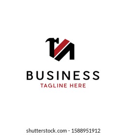  N Hammer Fix Lettering Equipment Business Abstract Modern Logo