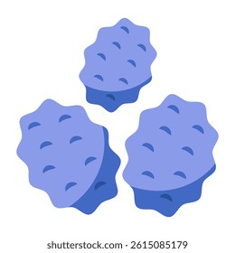 n icon design of snack, flat design vector