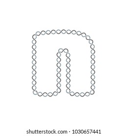 N Infinity Letter Logo Icon Design