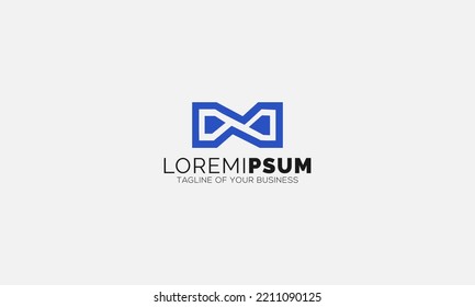 N infinity vector letter Logo Design