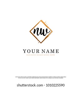 N A Initial abstract logo template vector