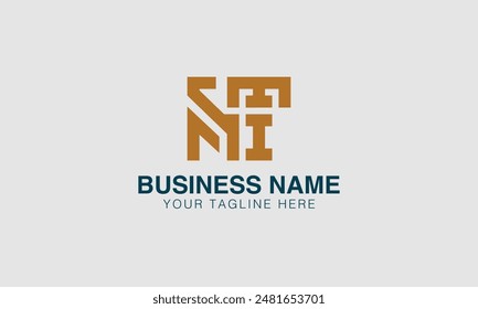 N  initial logo | initial based abstract modern minimal creative logo, vector template image. luxury logotype logo, real estate homie . typography . initials 