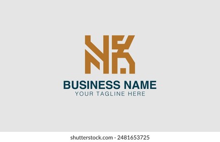 N  initial logo | initial based abstract modern minimal creative logo, vector template image. luxury logotype logo, real estate homie . typography . initials 