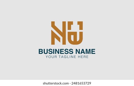 N  initial logo | initial based abstract modern minimal creative logo, vector template image. luxury logotype logo, real estate homie . typography . initials 