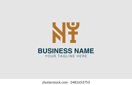 N  initial logo | initial based abstract modern minimal creative logo, vector template image. luxury logotype logo, real estate homie . typography . initials 