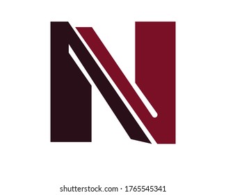 N diseños iniciales de las letras del logotipo y monogramas