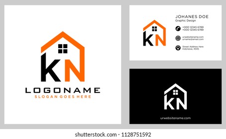 A N initial logo template vector