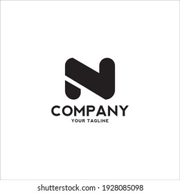 Monograma N y J para logotipo e identidad de marca