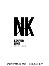 21 Architecture initial nk logo Images, Stock Photos & Vectors ...