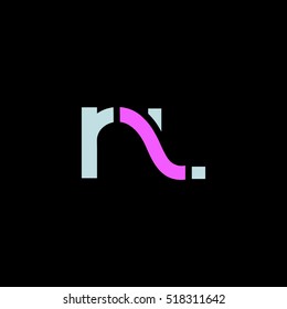 N & L Letter logo design vector